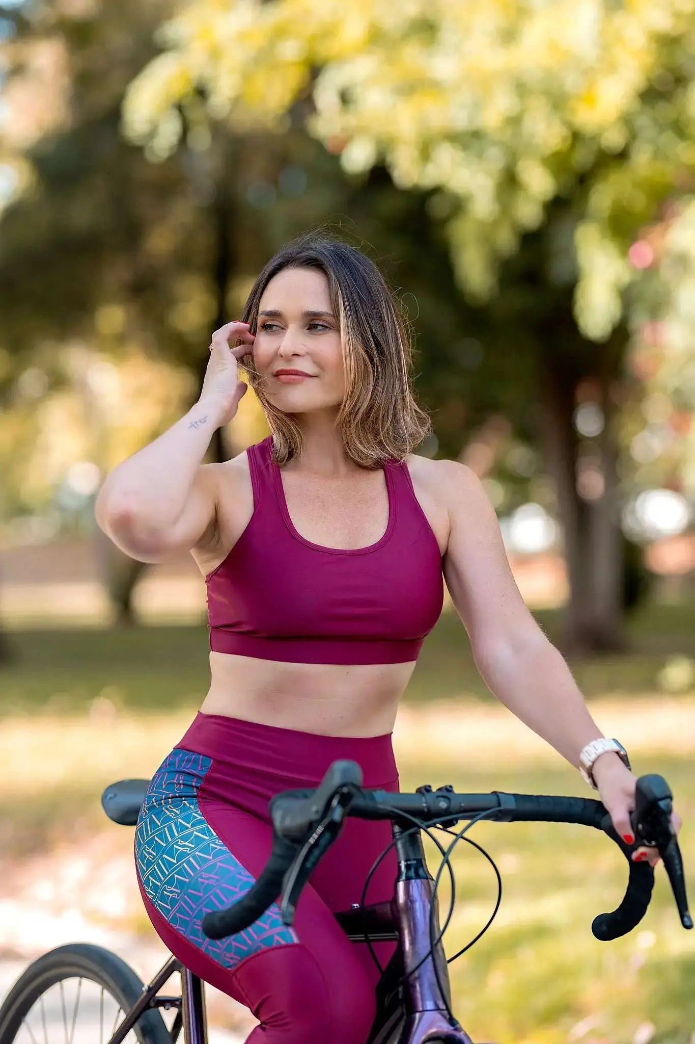 Brassière de sport dos croisé